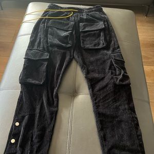 MNML Black Corduroy Pants.